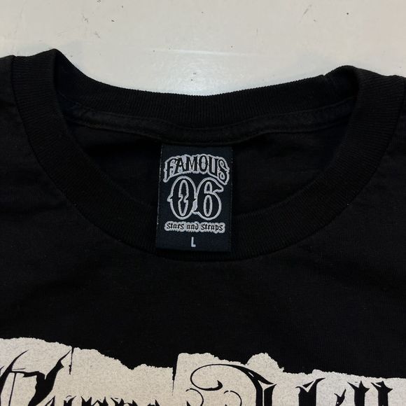 Rare CYPRESS HILL FAMOUS STARS AND STRAPS TILL DEATH DO US PART T SHIRT Mens L - Picture 6 of 8